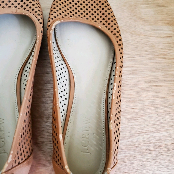 J.Crew Beige Flats Size 8 - Picture 5 of 6